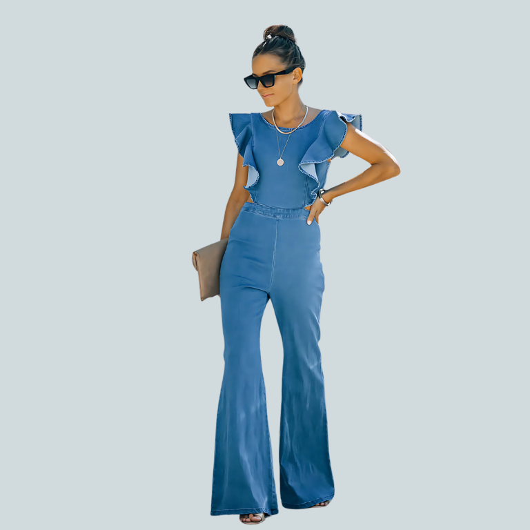 Ruffle Class Jumpsuit