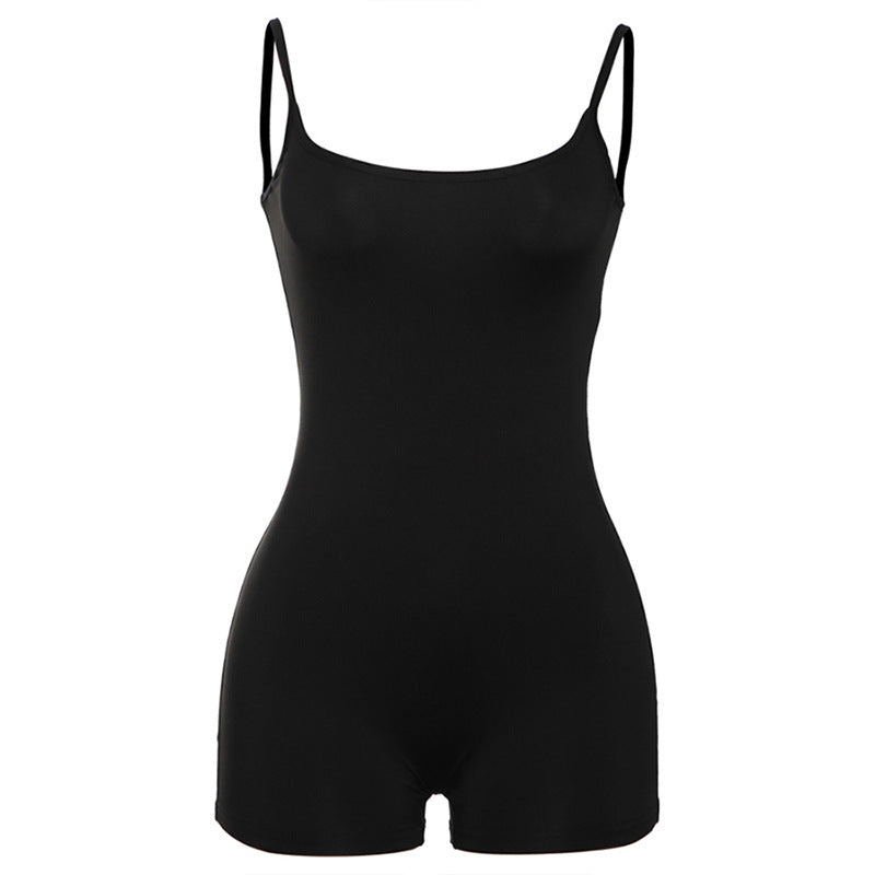 Ribbed Core Romper