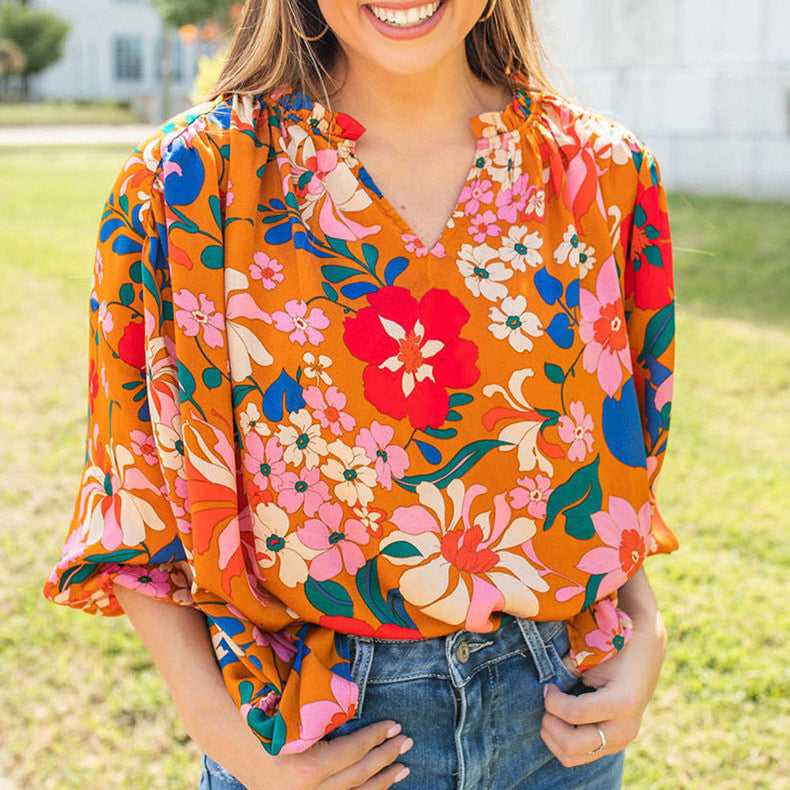 Bloom Floral Blouse