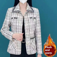 White With Fleece Lining