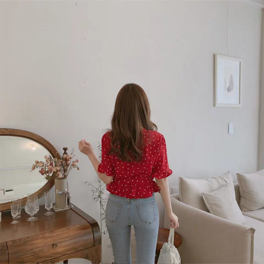 Dotted Charm Top
