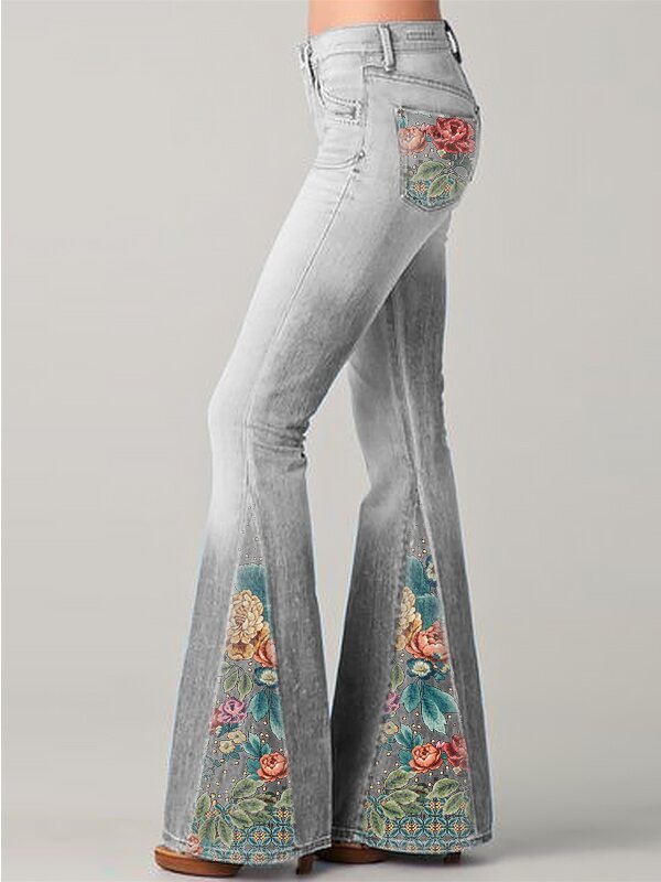 Boheme Bloom Flare Jeans