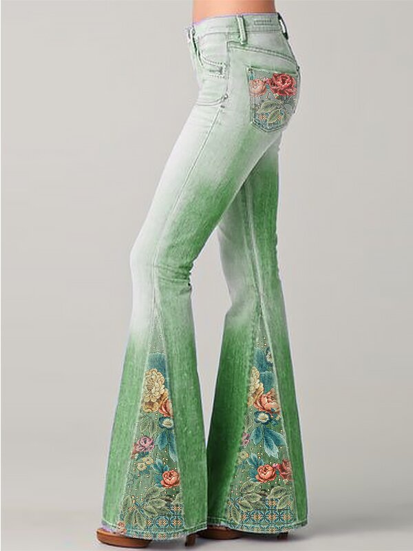 Boheme Bloom Flare Jeans
