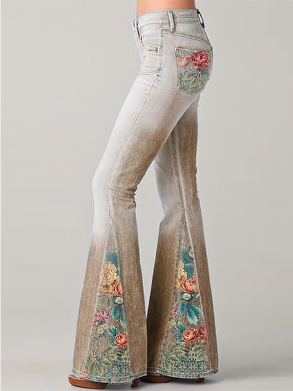 Boheme Bloom Flare Jeans
