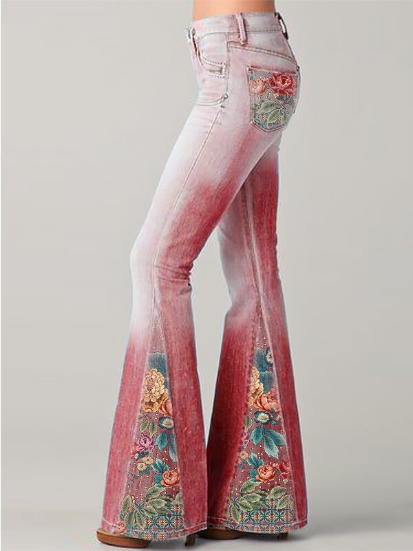 Boheme Bloom Flare Jeans