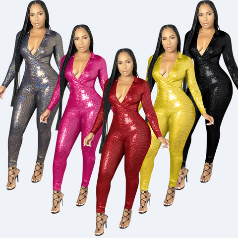 Glitz Sequin Jumpsuit
