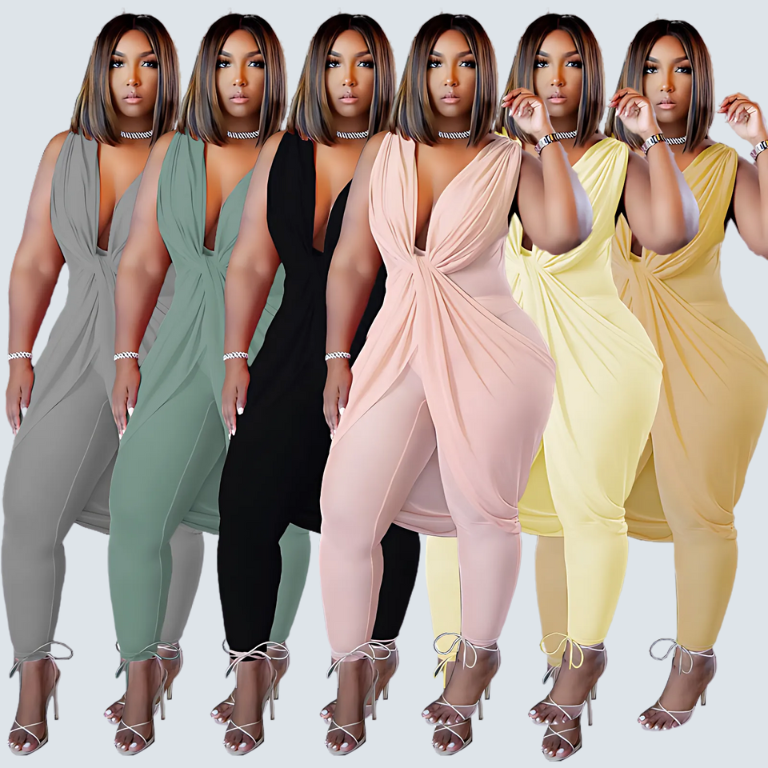 Drape Me Jumpsuit
