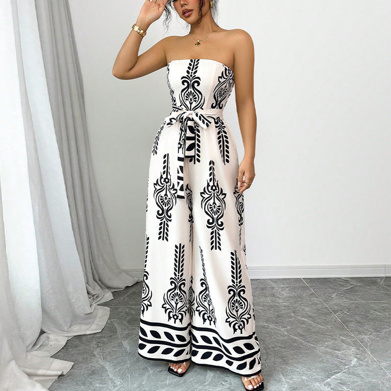 Santorini Strapless Jumpsuit