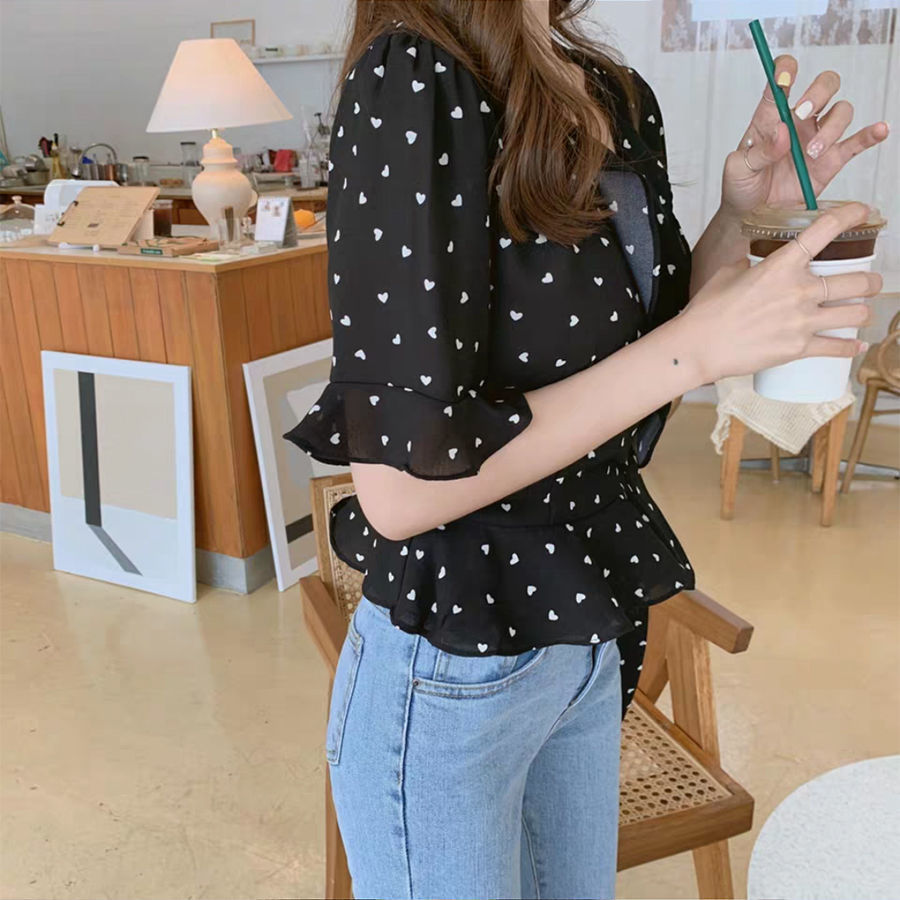 Dotted Charm Top