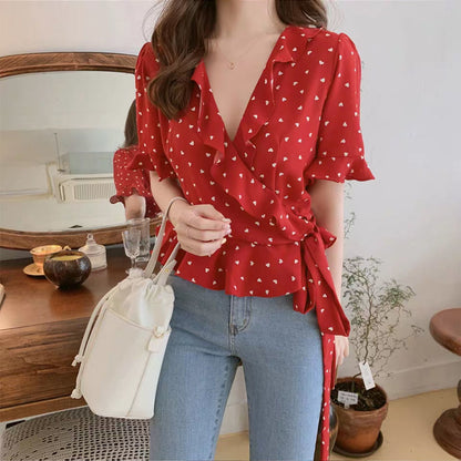 Dotted Charm Top