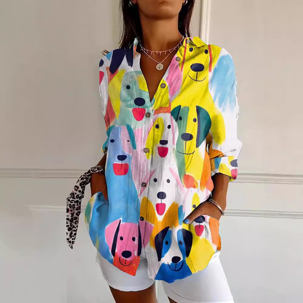 Vivid Printed Shirt
