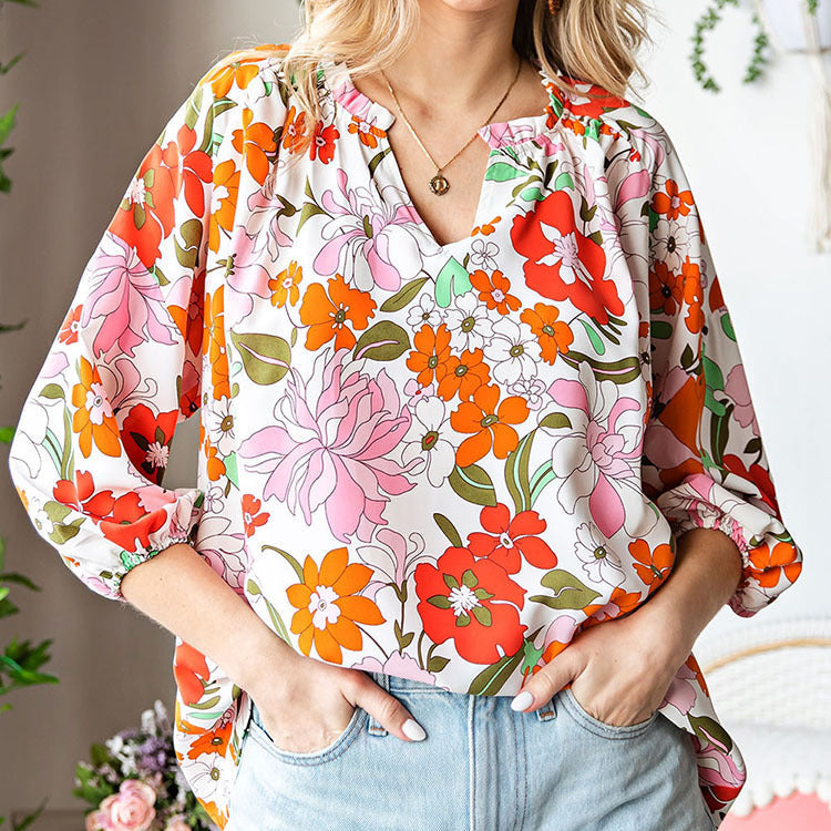 Bloom Floral Blouse