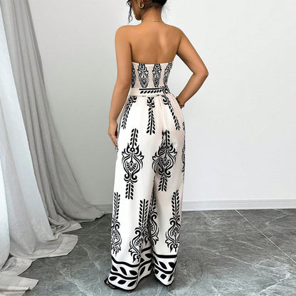 Santorini Strapless Jumpsuit
