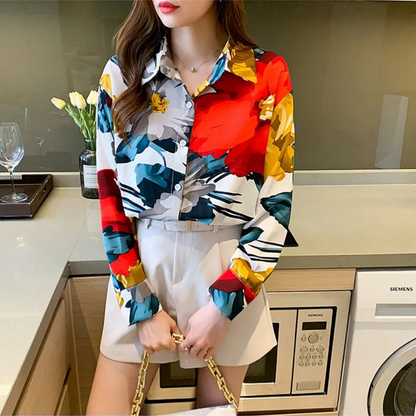 TropiBloom Blouse