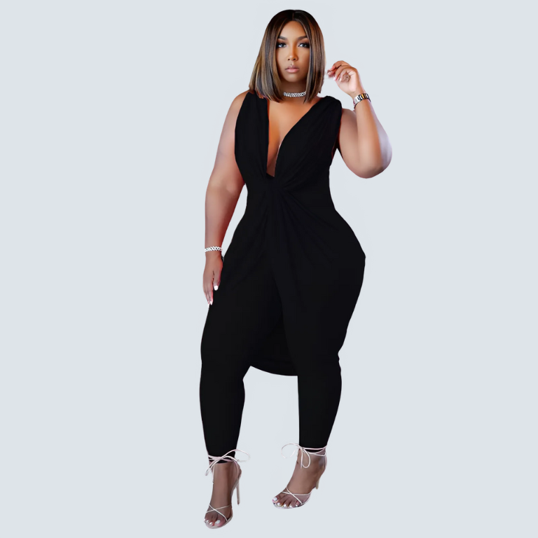 Drape Me Jumpsuit