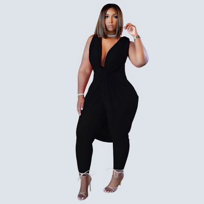 Drape Me Jumpsuit