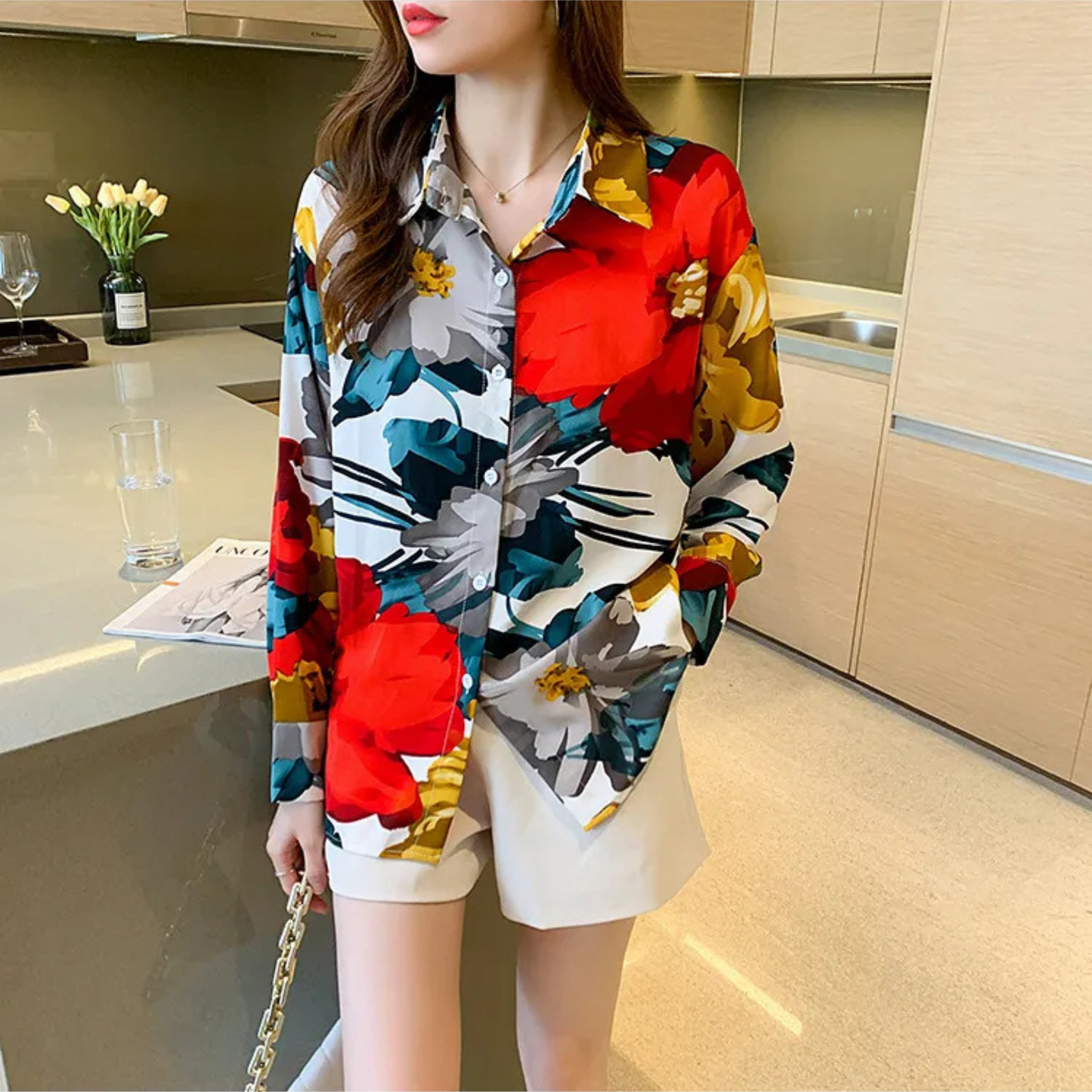 TropiBloom Blouse