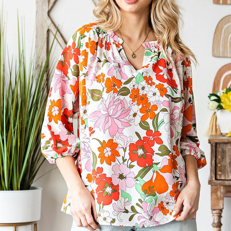 Bloom Floral Blouse
