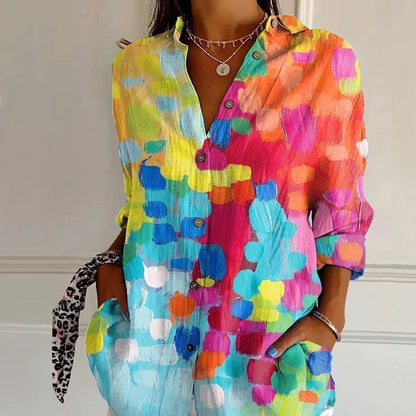 ColorSplash Blouse