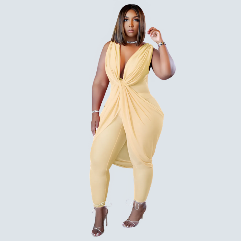 Drape Me Jumpsuit