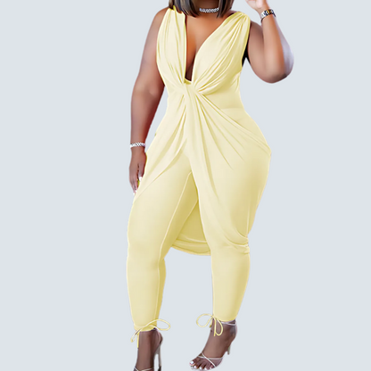 Drape Me Jumpsuit