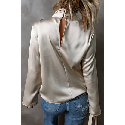 Silken Drape Blouse