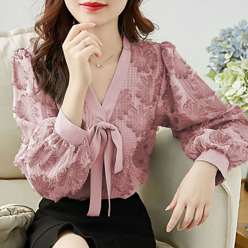 EleganceBow Blouse