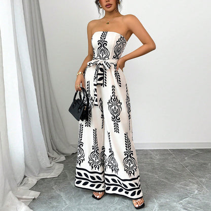 Santorini Strapless Jumpsuit