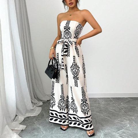 Santorini Strapless Jumpsuit
