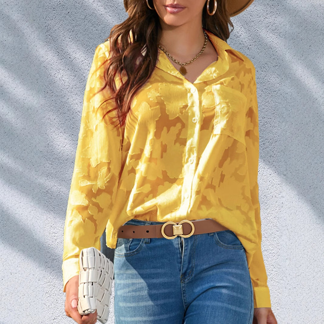 Golden Bloom Blouse