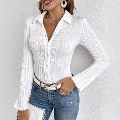 Sleek Charm Blouse