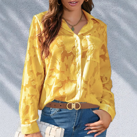 Golden Bloom Blouse