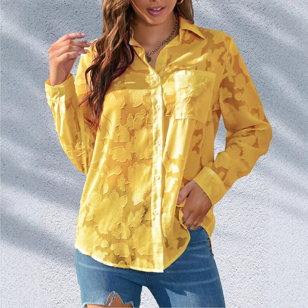 Golden Bloom Blouse