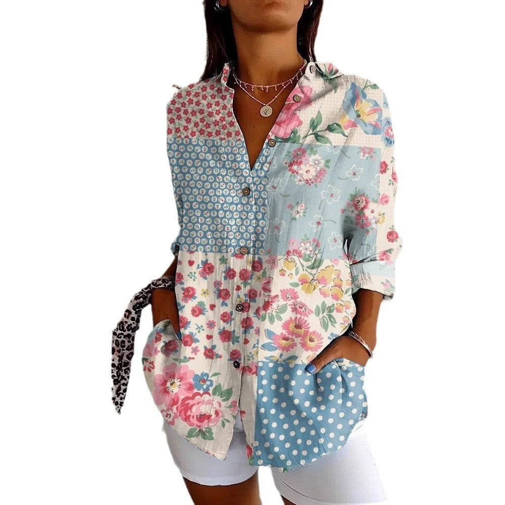 ColorSplash Blouse