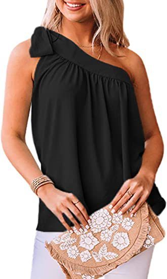 EleganceOne Shoulder Top