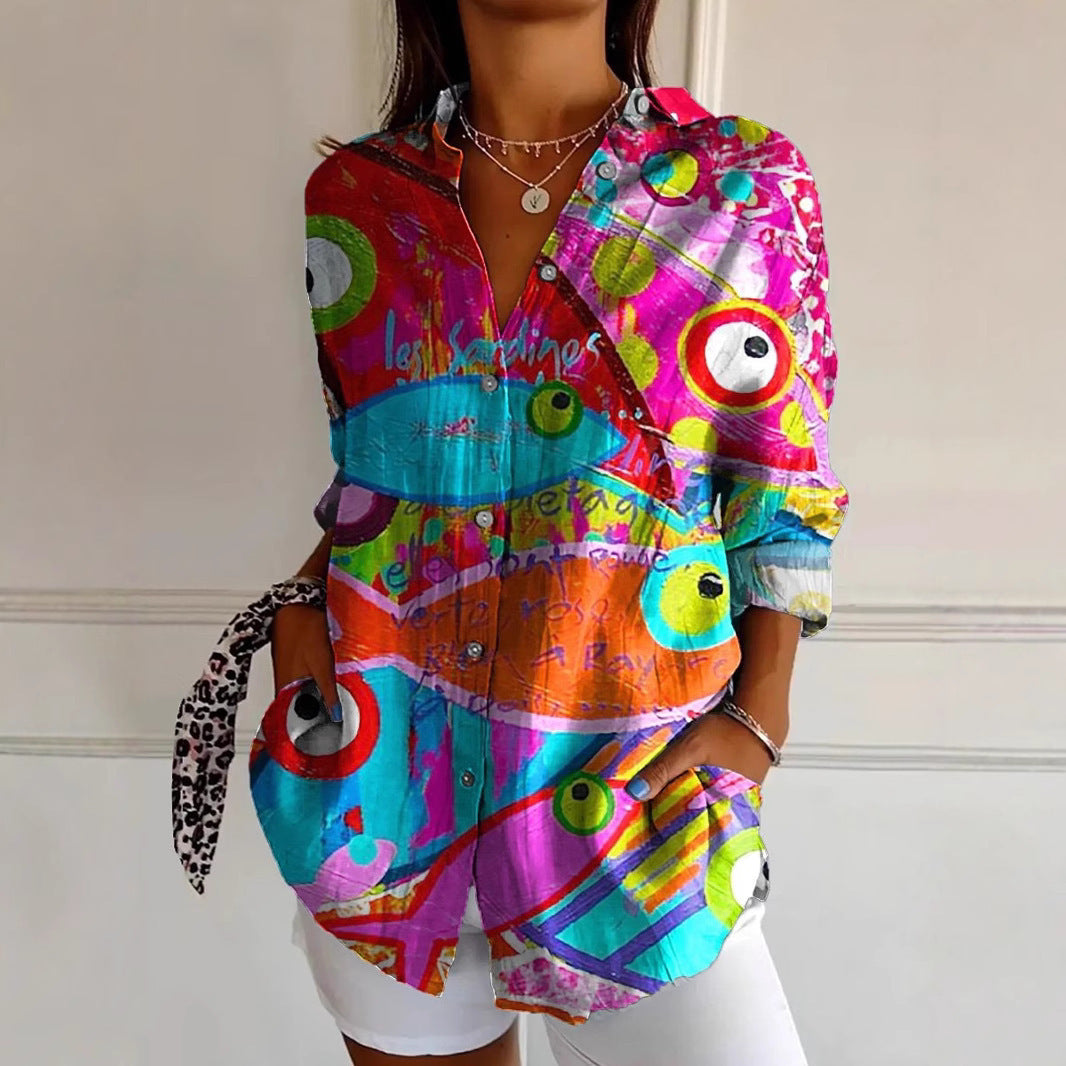 ColorSplash Blouse