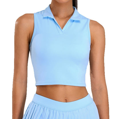 ACE COURT COLLAR CROP