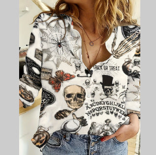 Boho Bloom Button-Up Shirt
