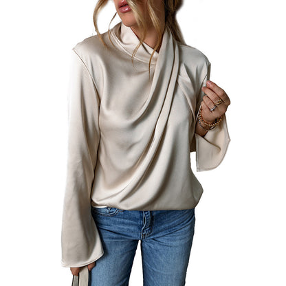 Silken Drape Blouse